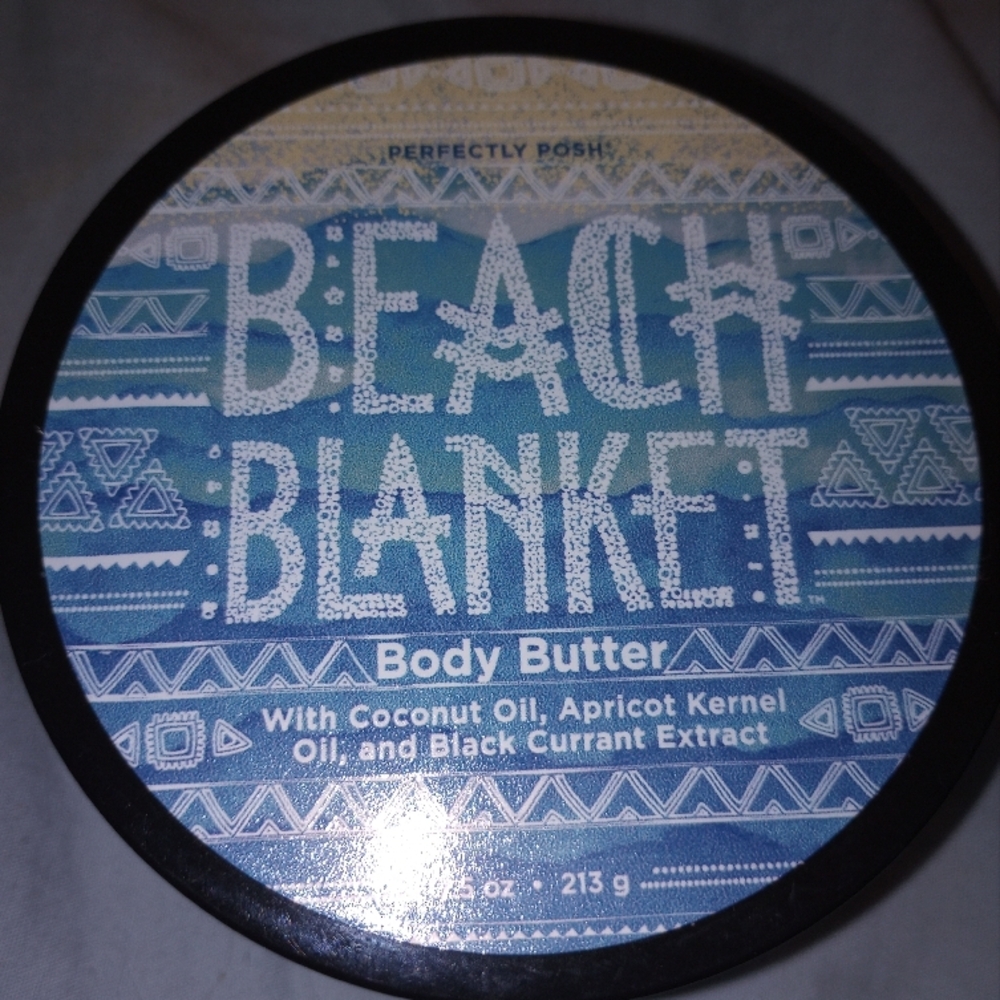 Perfectly Posh Beach Blanket Body Butter - Blue
